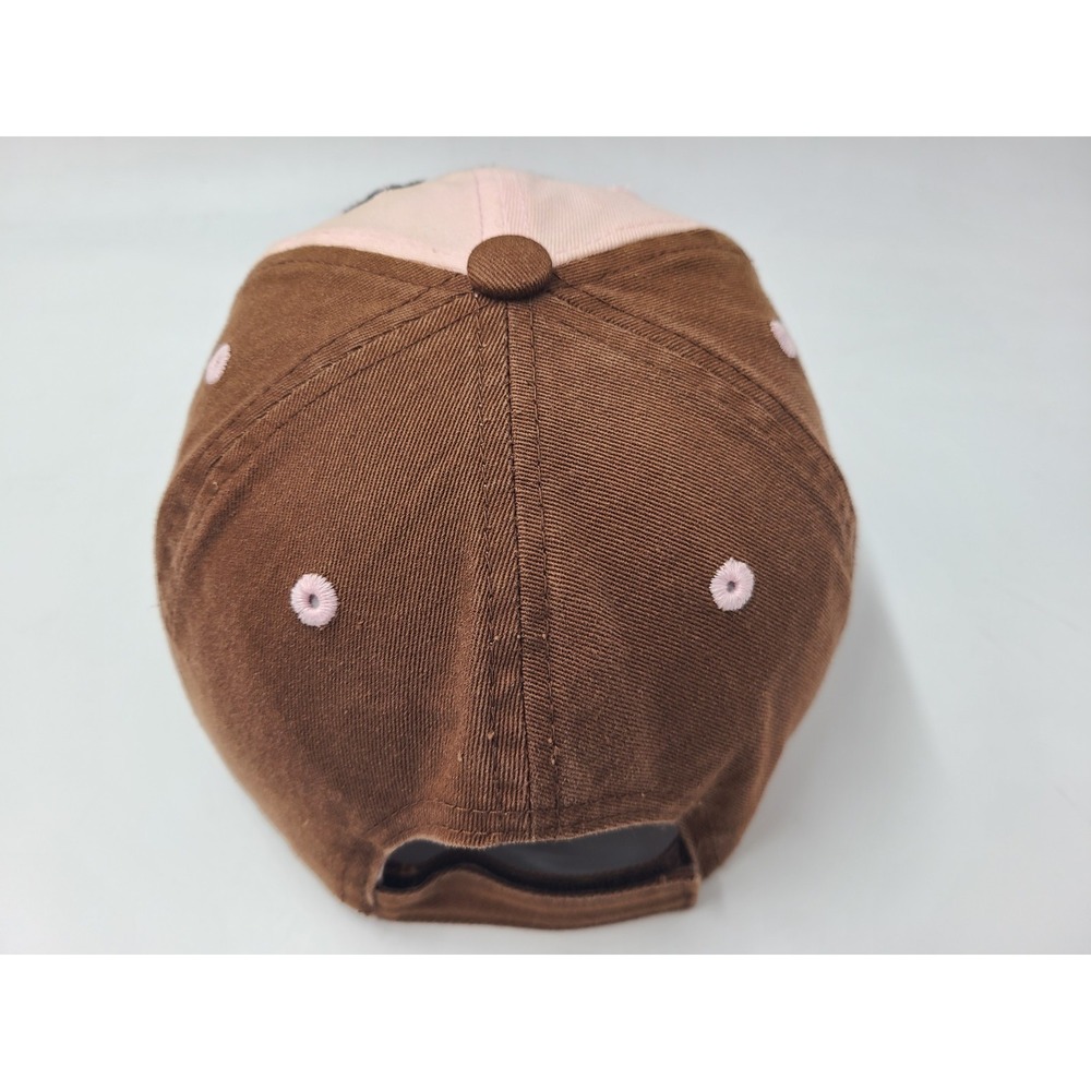 Women Bon Jovi Rose Adjustable Hat Cap Cotton Casual Rock Band Music Pink Brown - Picture 11 of 15